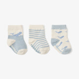 Elegant Baby Ocean Adventure Non Slip Baby Socks 3 Pack