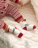 Elegant Baby Holiday Non Slip Baby Socks 3 Pack
