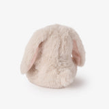 Elegant Baby Plush Bunny Wooden Ring Rattle