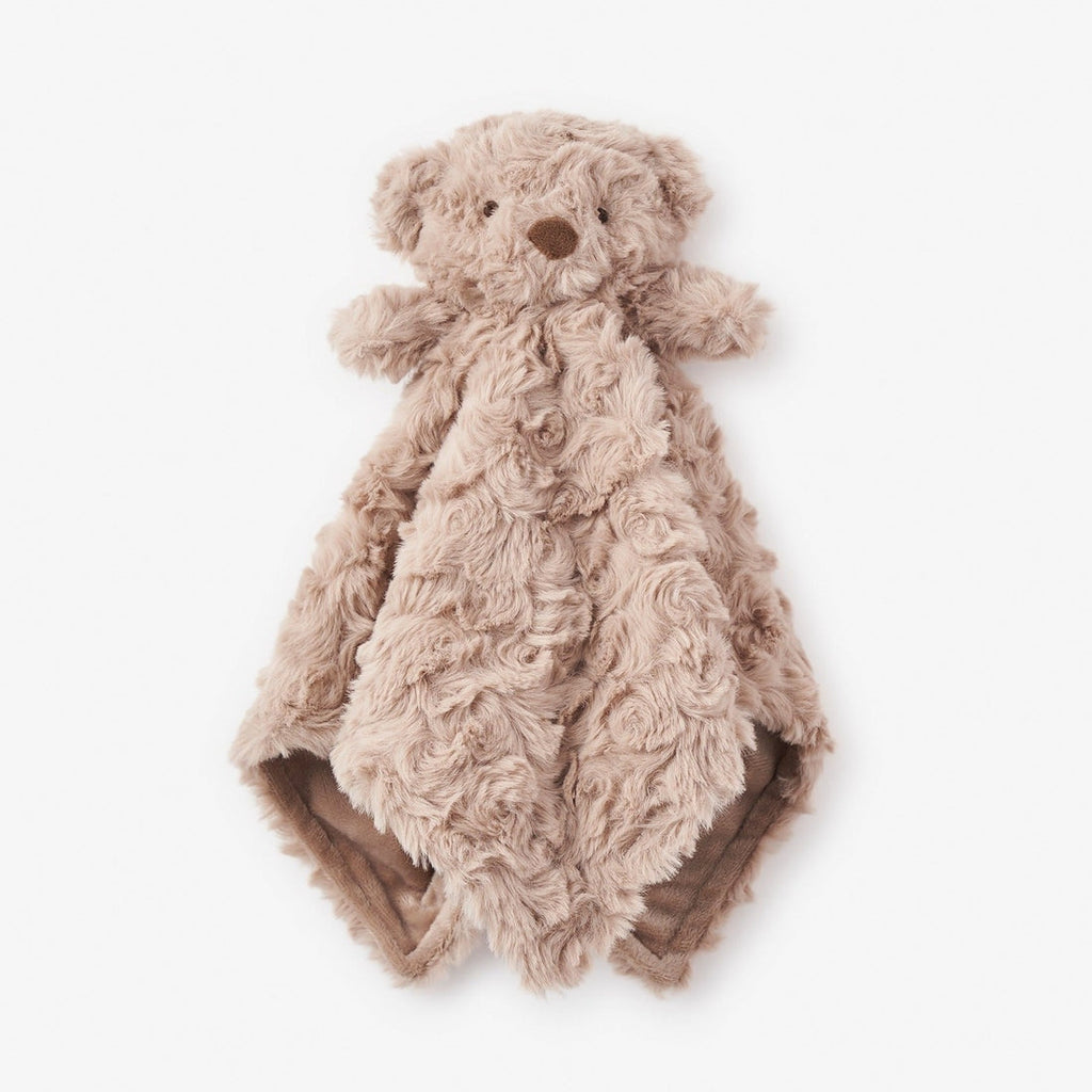 Elegant Baby Plush Bear Baby Security Blanket