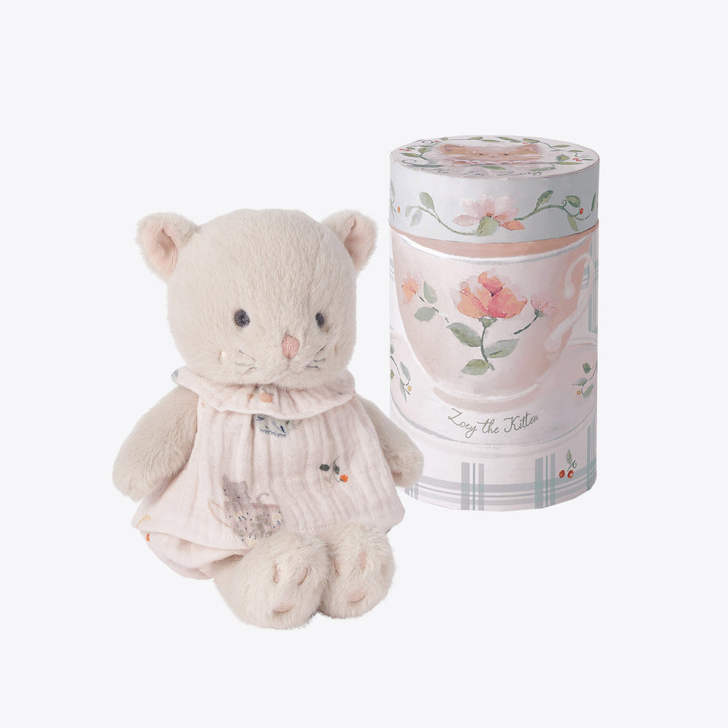 Elegant Baby Zoey the Kitten Boxed Plush Toy
