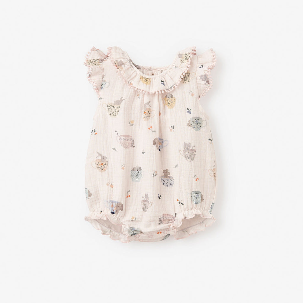 Elegant Baby Tea Party Organic Muslin Bubble