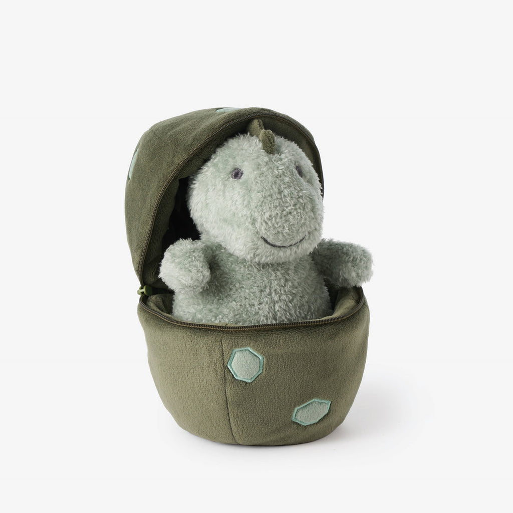Elegant Baby Plush Baby Dino & Egg Activity Toy