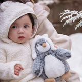 Elegant Baby Arctic Penguin Plush Toy