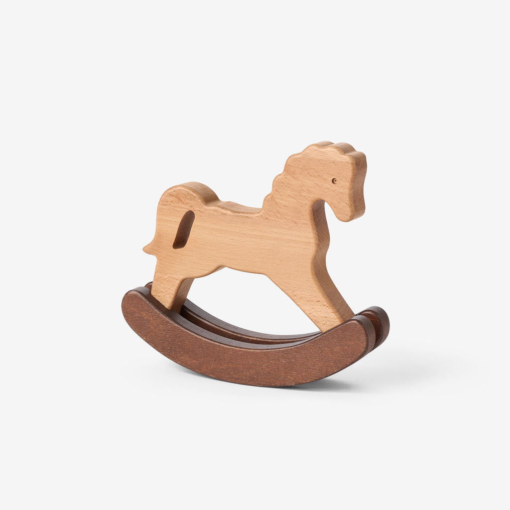 Elegant Baby Wooden Toy Horse
