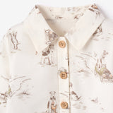Elegant Baby Hounds & Heritage Print Jumpsuit