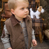 Elegant Baby Hounds & Heritage Quilted Vest
