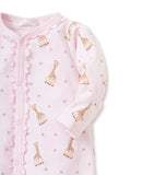 Kissy Kissy Sophie the Giraffe Print Footie - Pink