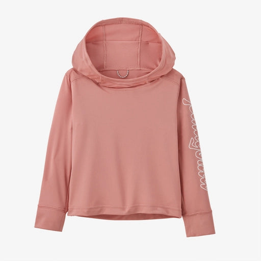 Patagonia Baby Capilene® Silkweight UPF Hoody - Fitz Script: Sunfade Pink