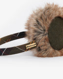 Barbour Barrhill Faux-Fur Ear Muffs - Classic Tartan