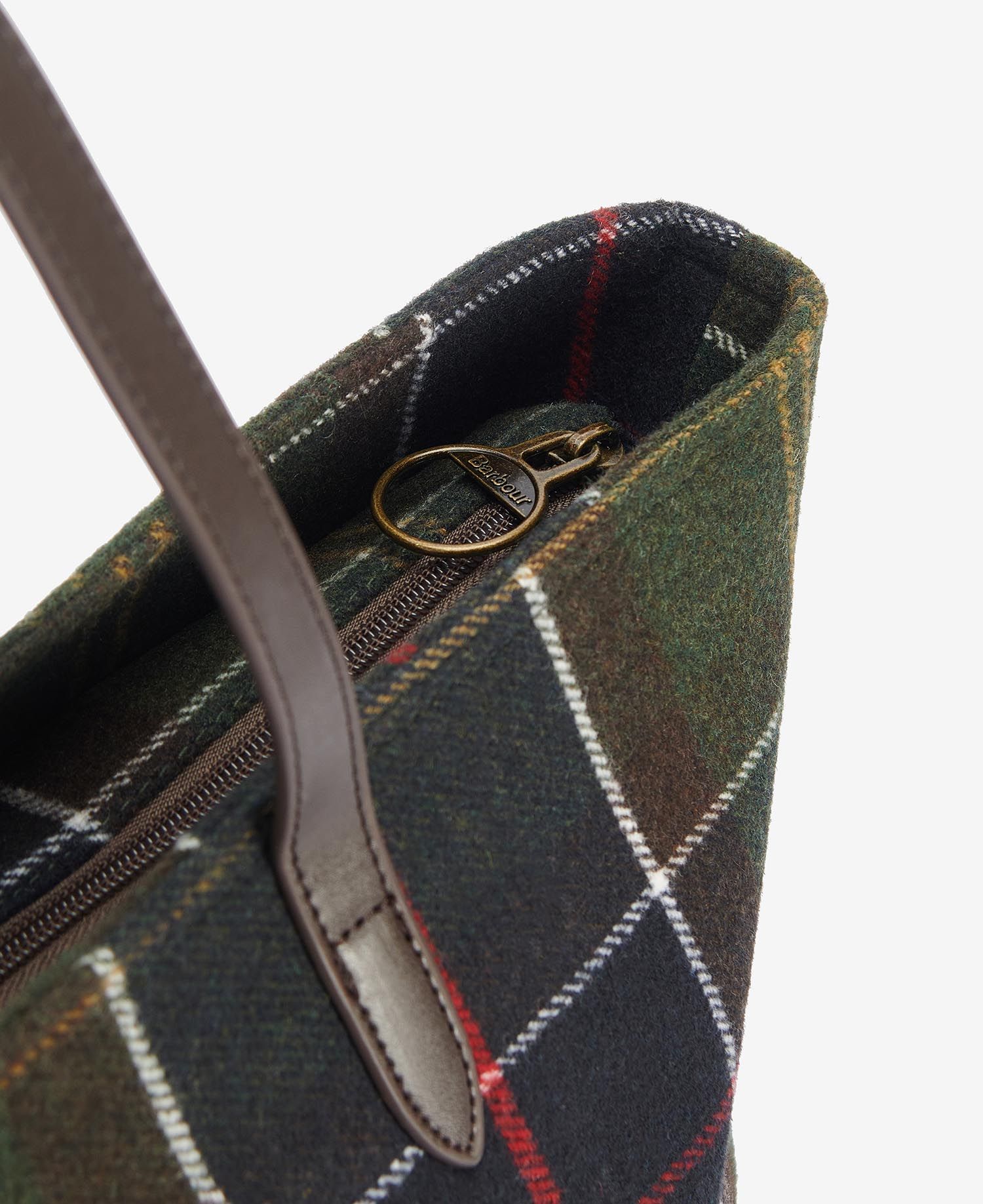 Barbour Witford Tartan Tote Bag Classic Tartan