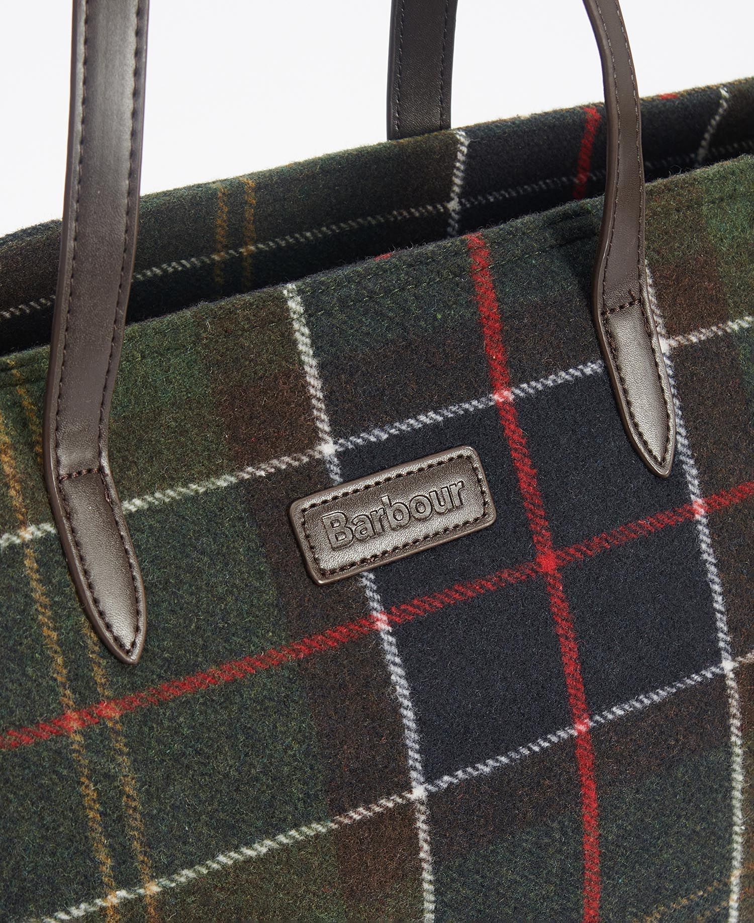 Barbour Witford Tartan Tote Bag Classic Tartan