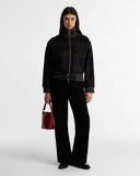 Barbour Cedar Mini Leather Bucket Bag - Red