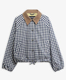 Barbour Ovingham Casual Jacket - Navy/Neutral Gingham