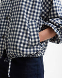 Barbour Ovingham Casual Jacket - Navy/Neutral Gingham