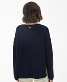 Barbour Women's Marine Knitted Jumper - Classic Navy