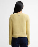 Barbour Fawley Cotton Crew Neck Knit - Soured Citrus
