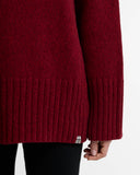Barbour Gaia Crew Neck Jumper - Cranberry Red