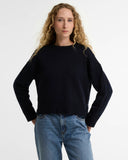 Barbour Women's Harling Crew Neck Jumper - Navy