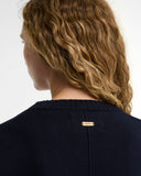 Barbour Women's Harling Crew Neck Jumper - Navy
