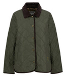 Barbour x William Morris Gallery Women's Isabella Quilted Jacket - Olive/Eyebright