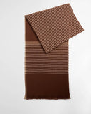 Barbour Melody Check Scarf - Brown/Taupe Check