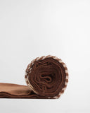 Barbour Melody Check Scarf - Brown/Taupe Check
