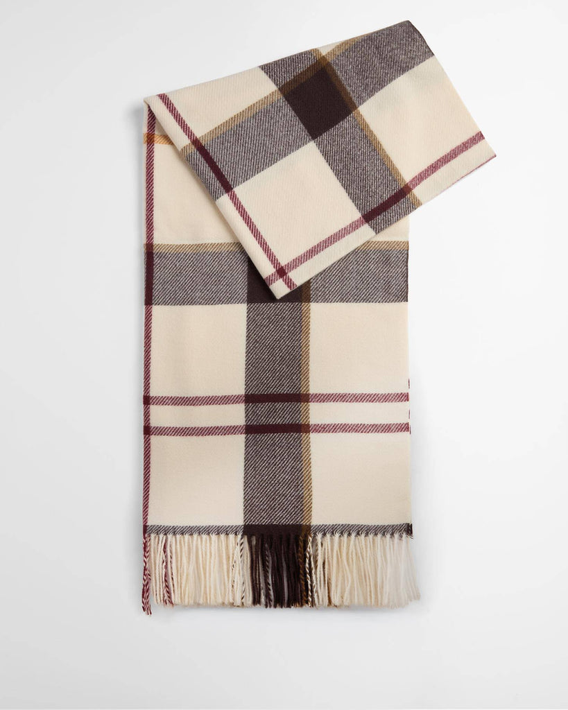 Barbour Harriet Scarf - Light Muted Tartan