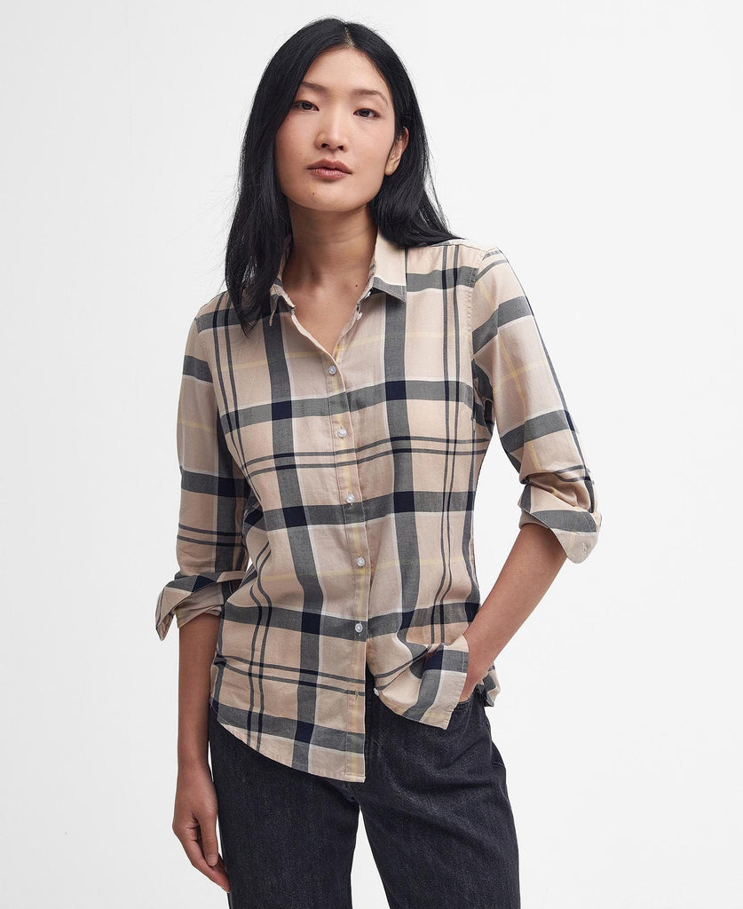 Barbour Women's Bredon Shirt - Lemon Dress Tartan