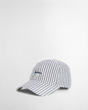 Barbour Cresswell Sports Cap - Navy Seersucker