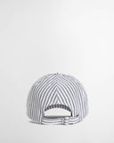 Barbour Cresswell Sports Cap - Navy Seersucker