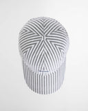 Barbour Cresswell Sports Cap - Navy Seersucker