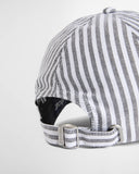 Barbour Cresswell Sports Cap - Navy Seersucker