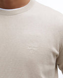 Barbour Men's Pima Cotton Crew Neck Jumper - Mist