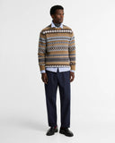Barbour Case Fair Isle Jumper - Trench