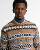 Barbour Case Fair Isle Jumper - Trench