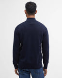 Barbour Men's Cotton Quarter-Zip Jumper - Navy