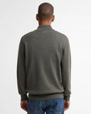 Barbour Men's Cotton Quarter-Zip Jumper - Olive Marl