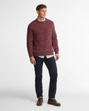 Barbour Men's Horseford Crew Neck Jumper - Mauve