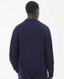 Barbour Men's Calder Zip Through Jumper - Navy