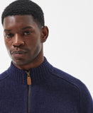 Barbour Men's Calder Zip Through Jumper - Navy