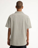 Barbour Men's Farlam Striped Polo - Whisper White