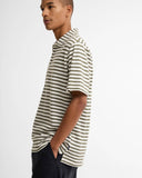Barbour Men's Farlam Striped Polo - Whisper White