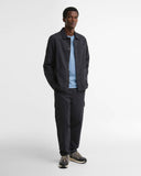 Barbour Men's Tartan Trimmed Washed Overshirt - Dark Navy