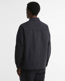 Barbour Men's Tartan Trimmed Washed Overshirt - Dark Navy