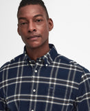 Barbour Men's Bromley Tailored Long Sleeved Shirt - Classic Navy