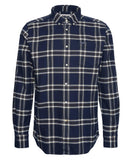 Barbour Men's Bromley Tailored Long Sleeved Shirt - Classic Navy