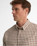 Barbour Men's Cliff Regular-Fit Long-Sleeved Shirt - Dark Bordeaux