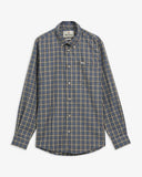Barbour Men's Dishford Thermo-Weave Regular Fit Long-Sleeved Shirt - Olive