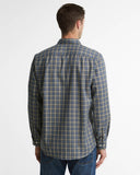 Barbour Men's Dishford Thermo-Weave Regular Fit Long-Sleeved Shirt - Olive